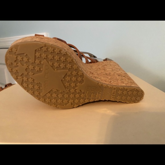 **SOLD** JIMMY CHOO PIERCE WEDGE *BRAND NEW* - Picture 4 of 6